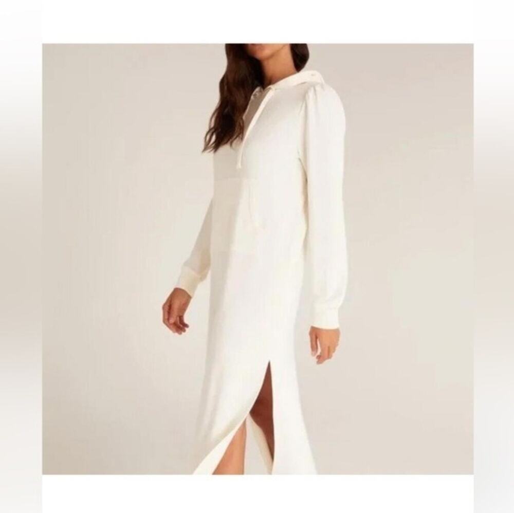 Z Supply Dress Womens Small Maxi Hoodie Sweatshirt Athleisure Loungewear So Soft